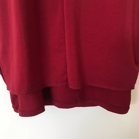 Deep Red/ Burgundy Mini Vegas Go Dress - Picture 5 of 7